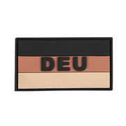 3D Rubber Patch Deutschlandflagge DEU khaki