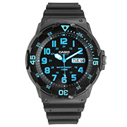 Casio Armbanduhr Collection MRW-200H-2BVEF schwarz blau