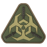 Mil-Spec Monkey 3D Rubber Patch mit Klettflche Outbreak Response multicam