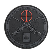JTG 3D Rubber Patch mit Klettflche Sniper blackops