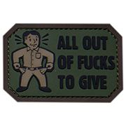 Mil-Spec Monkey 3D Rubber Patch All Out forest