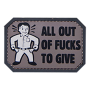 Mil-Spec Monkey 3D Rubber Patch All Out swat