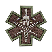 Mil-Spec Monkey Patch Tactial Medic - Spartan multicam