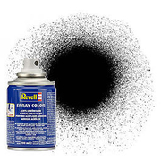 Revell Acryl Spray Color Sprühdose Schwarz seidenmatt 100ml 34302