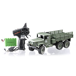 1/16 RC U.S. Militr Truck 6WD RTR grn 22358