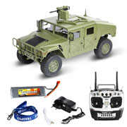 RC US Militrtruck 4x4 Mastab 1:10 RTR oliv