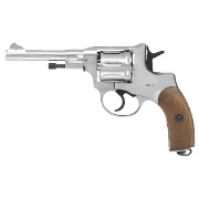 Gletcher CO2 Revolver NGT-R Kal. 4,5mm Diabolo vernickelt