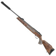 Hatsan 125 Sniper Knicklauf Luftgewehr Kal. 4,5 mm Diabolo Walnuss Camo inkl. Zweibein und Tragegurt