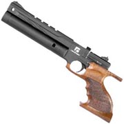 Thumbnail Farbe Reximex RPA PCP Pressluftpistole Kal. 4,5 mm Diabolo mit Holzgriff schwarz inkl. 2 x 9-Schuss Magazin / Tasche