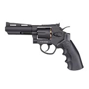 KLI HERC CO2-Revolver 4 Zoll Kal. 4,5mm Stahl-BB Vollmetall schwarz