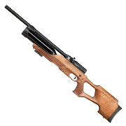Reximex Accura Pressluftgewehr PCP Kal. 4,5mm Diabolo Walnussholz inkl. 2 x 14-Schuss Magazin & Einzelschussadapter