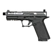 EMG / Strike Industries ARK CO2 Luftpistole Kal. 4,5mm BB Blowback Metallschlitten silber/schwarz