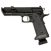 Thumbnail Farbe KLI Hi-Capa 4.3 Dark Viper Optic Ready CO2 Luftpistole Kal. 4,5 mm BB Blowback Vollmetall Blackout schwarz