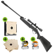 Thumbnail Farbe Diana Twenty-One Luftgewehr 4,5 mm Diabolo Set mit Zielfernrohr Kugelfangkasten und Diabolos