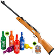 Thumbnail Farbe SET Diana Oktoberfestgewehr Gen. 2 Repetier Luftgewehr 4,4 mm mit 750 DIANA BBs und 6 Shooting Bottles