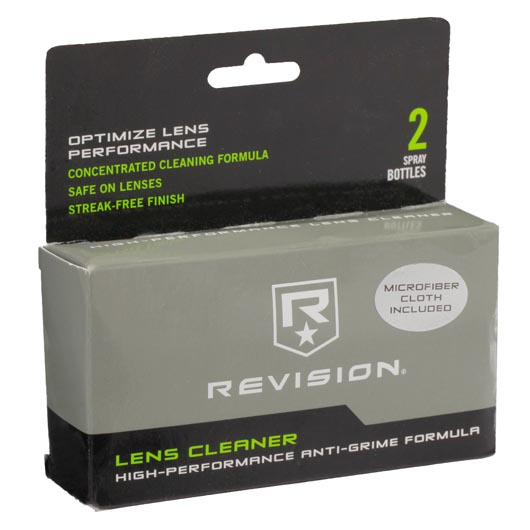 Revision Reinigungsspray Lens Cleaner f. Schutzbrille inkl. Microfiber-Tuch - 2er Packung Bild 1