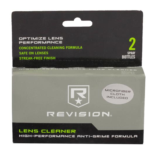 Revision Reinigungsspray Lens Cleaner f. Schutzbrille inkl. Microfiber-Tuch - 2er Packung Bild 2