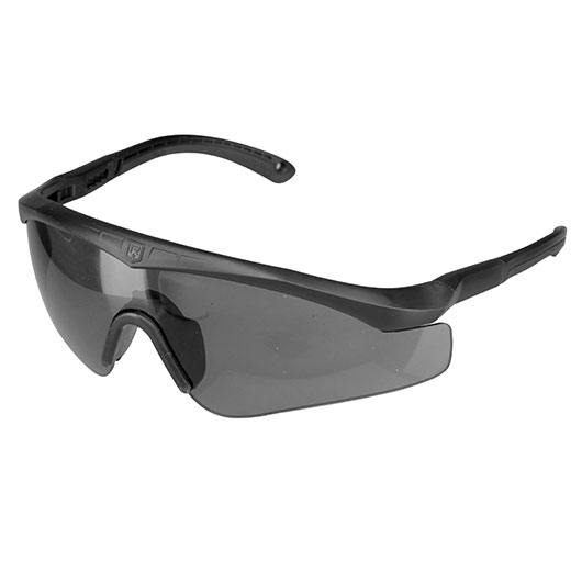 Revision ballistische Schutzbrille Sawfly Legacy MAX-Wrap Basic Kit schwarz Glasfarbe rauch-getnt Bild 1