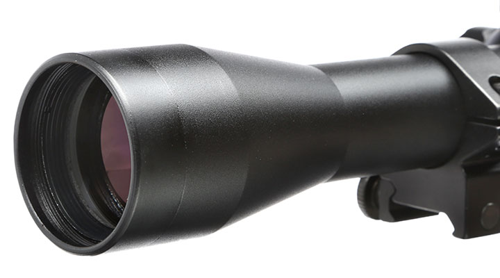 Max Tactical Zielfernrohr 3-9x32 E Leuchtabsehen inkl. Ringe für 22 mm Schiene Bild 7