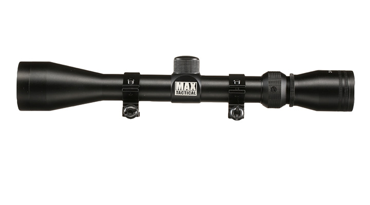 Max Tactical Zielfernrohr 3-9x40 inkl. Ringe für 22 mm Schiene Bild 3