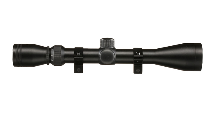 Max Tactical Zielfernrohr 3-9x40 inkl. Ringe für 22 mm Schiene Bild 4