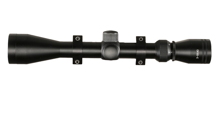 Max Tactical Zielfernrohr 3-9x40 inkl. Ringe für 22 mm Schiene Bild 5