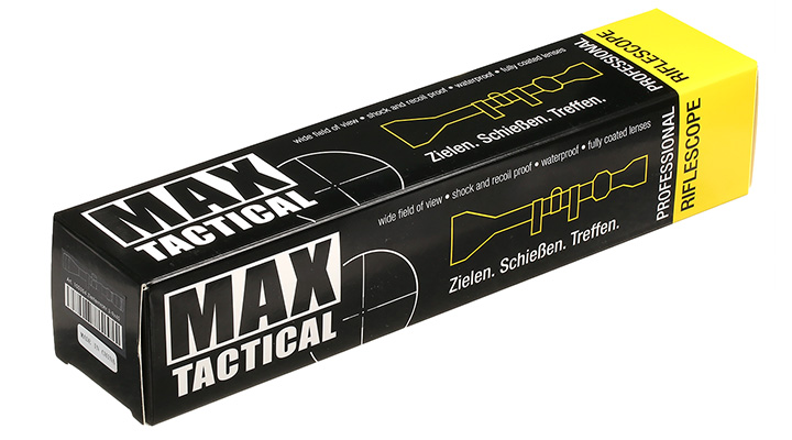 Max Tactical Zielfernrohr 3-9x40 inkl. Ringe für 22 mm Schiene Bild 9