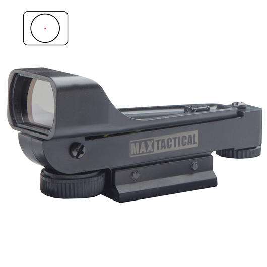 Max Tactical Holosight 20x30 Leuchtpunktvisier Red Dot inkl. Halterung für 22 mm Schiene