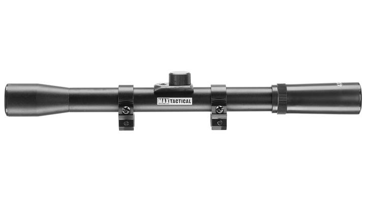 Max Tactical Zielfernrohr 4x20 mit Montage für 11 mm Schiene Bild 1