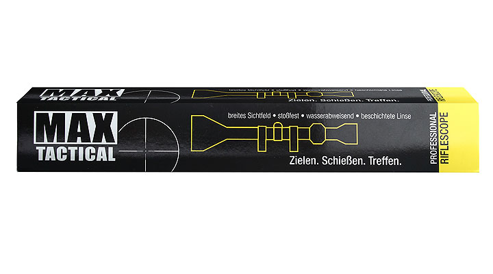 Max Tactical Zielfernrohr 3-7x20 mit Montageringe für 11 mm Schiene Bild 4