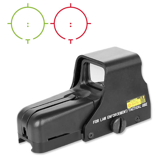 Aim-O 552 Type Holosight rot/grn schwarz AO 5018-BK