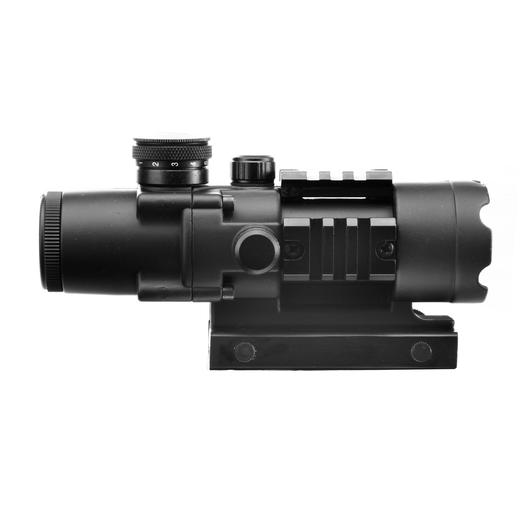 Aim-O 4x32 Tactical Compact Scope beleuchtet schwarz AO 3036-BK Bild 3