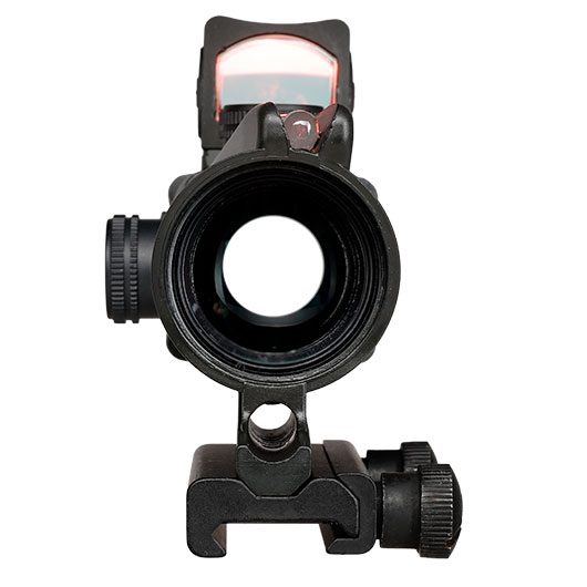 Aim-O TA01 Style Scope 4x32 Fiber bel. m.Micro RedDot Visier schwarz AO 1003-BK Bild 7