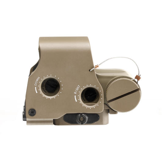 Aim-O X3 Type  Holosight rot/grn QD Mount tan AO 5063-DE Bild 4