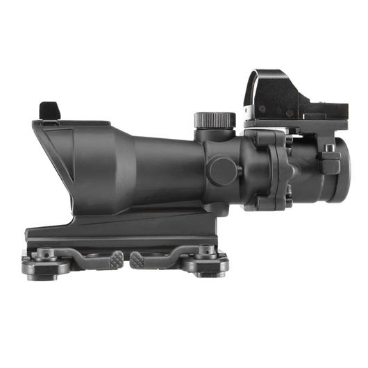 Aim-O TA01 Style Scope 4x32 QD-Mount mit Mini RedDot Visier schwarz 5316-BK Bild 1