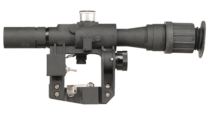 Aim-O PSO-1 4x24 Red-Dot Scope Zielgert mit integrierter SVD-Seitenmontage schwarz AO 5352-BK Bild 2