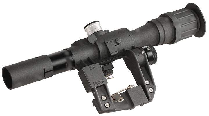 Aim-O PSO-1 4x24 Red-Dot Scope Zielgert mit integrierter SVD-Seitenmontage schwarz AO 5352-BK Bild 7