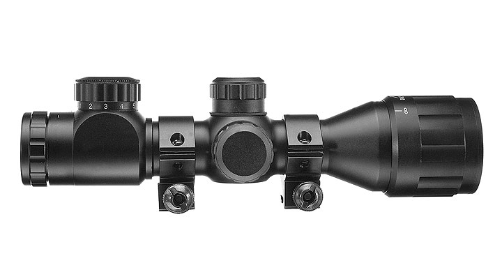 Max Tactical Zielfernrohr 4x32CE-AO beleuchtet fr 11 mm Schiene Bild 2