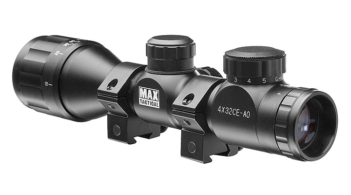 Max Tactical Zielfernrohr 4x32CE-AO beleuchtet fr 11 mm Schiene Bild 3