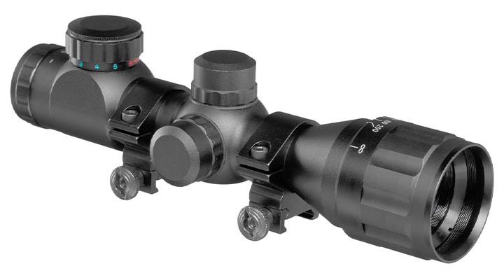 Max Tactical Zielfernrohr 4x32CE-AO beleuchtet fr 22 mm Schiene Bild 1