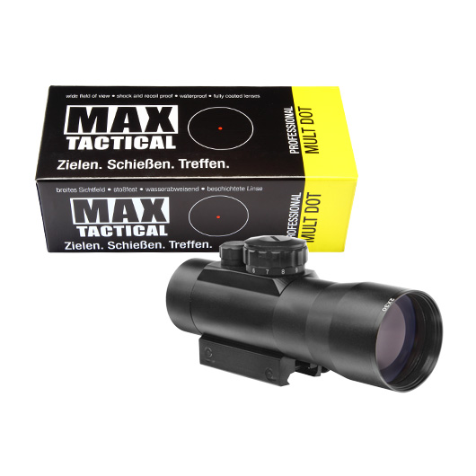 Max Tactical Leuchtpunktzielgert 2x30 Red Dot fr 22 mm Schiene Bild 4