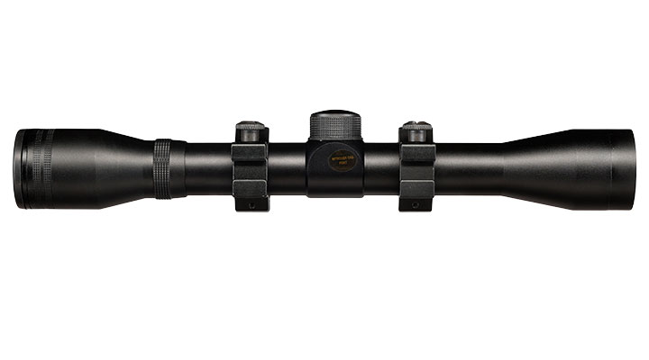 Max Tactical Zielfernrohr 4x32 Mil-Dot inkl. 11 mm Ringe schwarz Bild 6