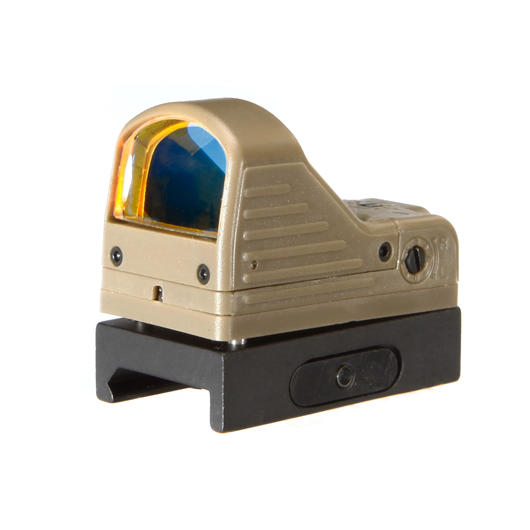 Element MRDS Mini Red-Dot Sight Leuchtpunktzielgert inkl. QD 21mm Mount Tan