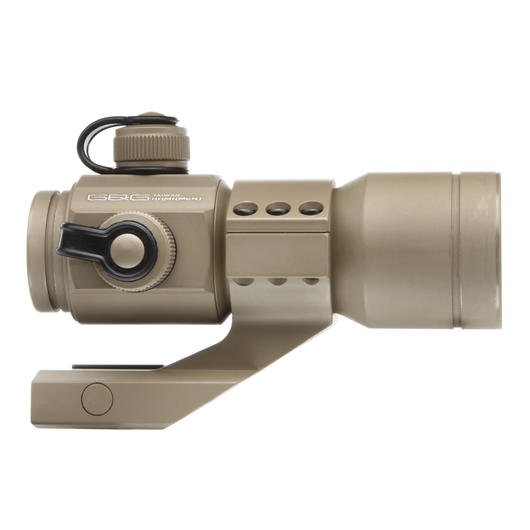 G&G Red- / Blue- / Green-Dot Sight Leuchtpunktzielgert mit 21mm L-Mount Desert Tan Bild 2