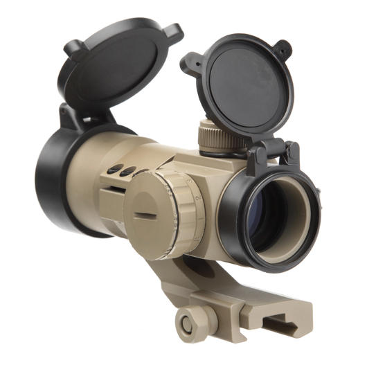 G&G Red- / Blue- / Green-Dot Sight Leuchtpunktzielgert mit 21mm L-Mount Desert Tan Bild 3