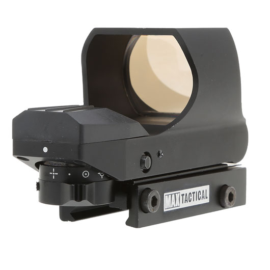 Max Tactical Compact Red-Multi-Dot Leuchtpunktzielgert schwarz 22mm Halterung Bild 1