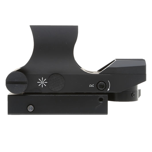 Max Tactical Compact Red-Multi-Dot Leuchtpunktzielgert schwarz 22mm Halterung Bild 2