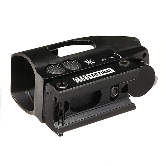 Max Tactical Combat Red-Multi-Dot Leuchtpunktzielgert schwarz 22mm Halterung Bild 8