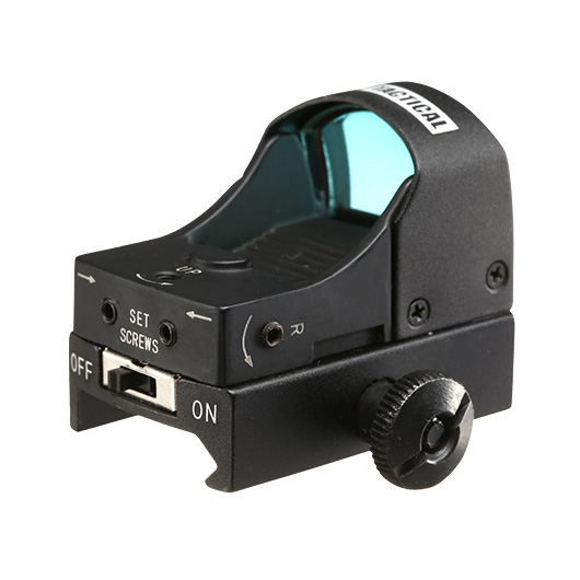 Max Tactical Holosight 23,5x16,8 Red-Dot Leuchtpunktvisier DDAB Micro Bild 1