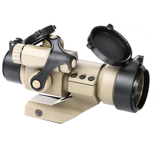 Aim-O Military-2 Type Red Dot Zielgert mit Cantilever Mount tan AO 5033-DE Bild 2